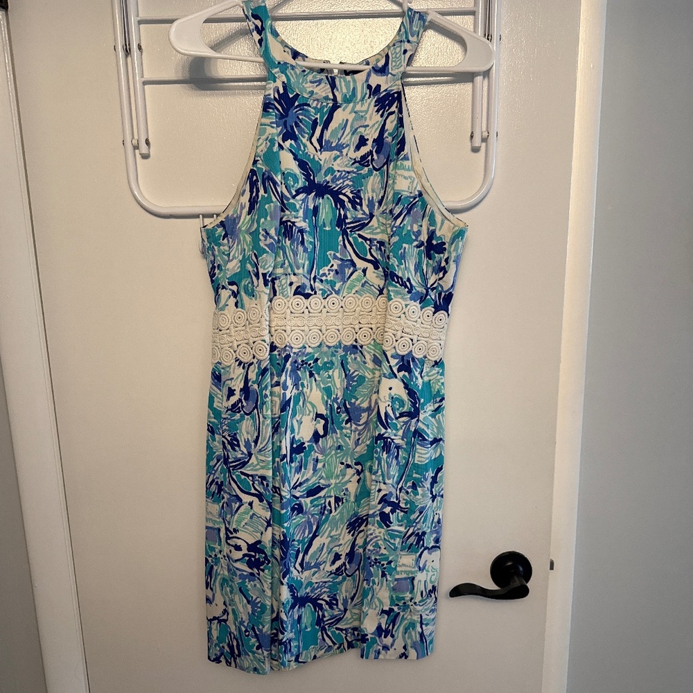 Lilly Pulitzer Blue Shift Dress